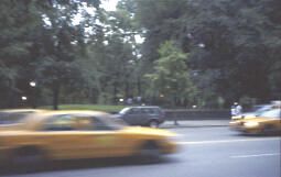 Taxi Cabs in Central Park NYC