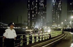 The East River NYC is so quiet when the crowds have left