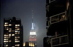 The Empire State Building NY on 5th Ave