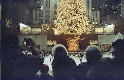 The Ice Skating Rink at Rockefeller Center in New York City