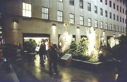 The Herald Angels, wire sculpted Christmas angels at Rockefeller Center, NY during Christmas, has been a site to see during the holidays since 1954.