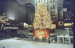 The Rockefeller Center Chistrams Tree is an annual Christmas Tree lighting that takes place in New York City's Rockefeller Center NYC, NY