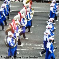 Staying near the Parade Route is a great way to get a unique view of the Thanksgiving Macy's Parade.