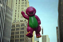 Macys Thanksgiving Day Parade NY Barney