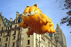 Macys Thanksgiving Day Parade New York Garfield