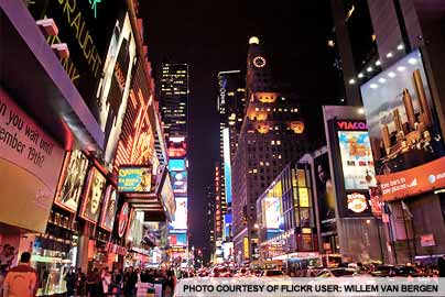 Manhattan, New York at Night