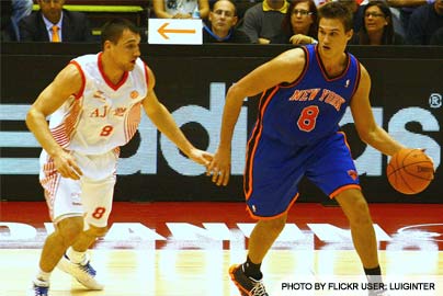 NY Knicks vs. Milano at the NBA Euro Live