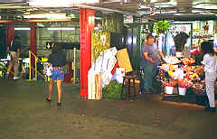 NYC Subway Flower Stand