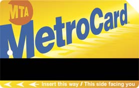 New York MetroCard for NY Subways and Buses