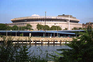 The New York Yankee Stadium Exterior