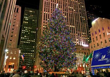 Rockefeller Center at Christmas Time NYC