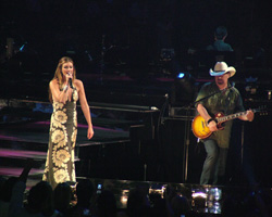 Faith Hill and Tim Mcgraw at Madison Square Garden NY