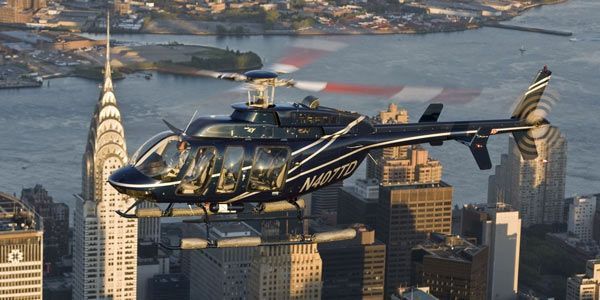 New Yorker Air Tour by New York Helicopter - chrysler building