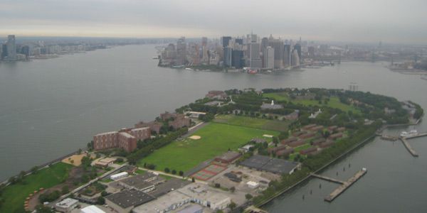 New Yorker Air Tour by New York Helicopter - ellis island